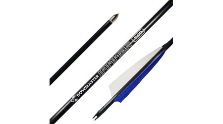 купите Стрела для лука Bowmaster Jammer натуральное оперение 5'' Shield (Боумастер Джаммер) в Москве