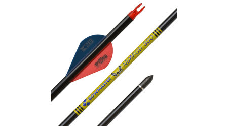 купите Карбоновая стрела для лука Bowmaster Nimrod с оперением Blazer 2" (Боумастер Нимрод), упак. 12 шт. в Москве