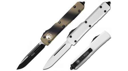 купите Автоматический выкидной нож Microtech Ultratech S/E Standard Drop Point / 121-1TC - 121-1ST в Москве