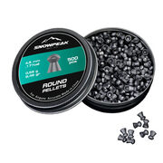 Свинцовые пульки для пневматики SnowPeak Round калибр 4.5 мм