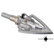 Наконечники охотничьи TP235 фиксированные, 100 гран, 6 лезвий (3 шт.)