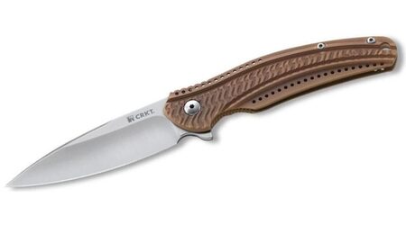 купите Нож складной Columbia River Ripple Bronze Coating Stainless Steel Handle IKBS® Flipper - CR/K406BXP в Москве