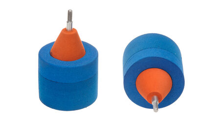 купите Наконечники спортивные Bowmaster - Резиновый, диаметр 35 мм. Цвет - желтый. в Москве